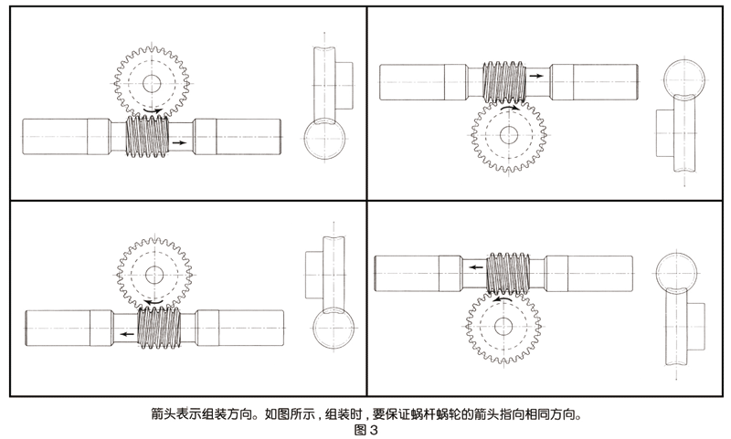 无间隙<a href='/ccyhcyzwgwlf.html'>蜗轮蜗杆</a>组装图